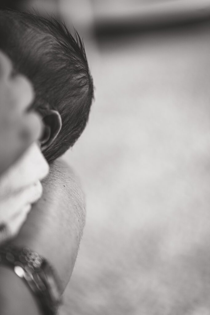 Babykopf, Newbornshooting, Babyshooting